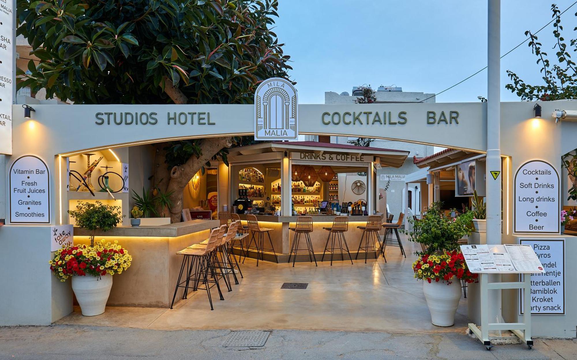 Mila Malia Studios Hotel Exterior foto