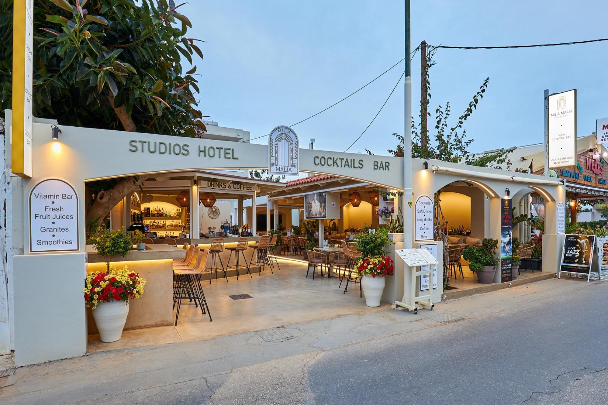 Mila Malia Studios Hotel Exterior foto
